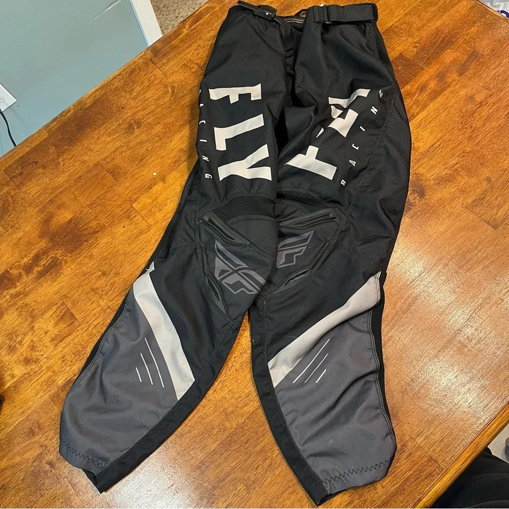 Fly Racing Black F-16 racing pants size 30